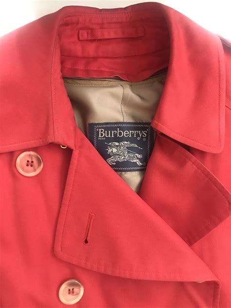 burberry trench vintage ebay